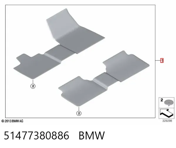  51477380886 BMW