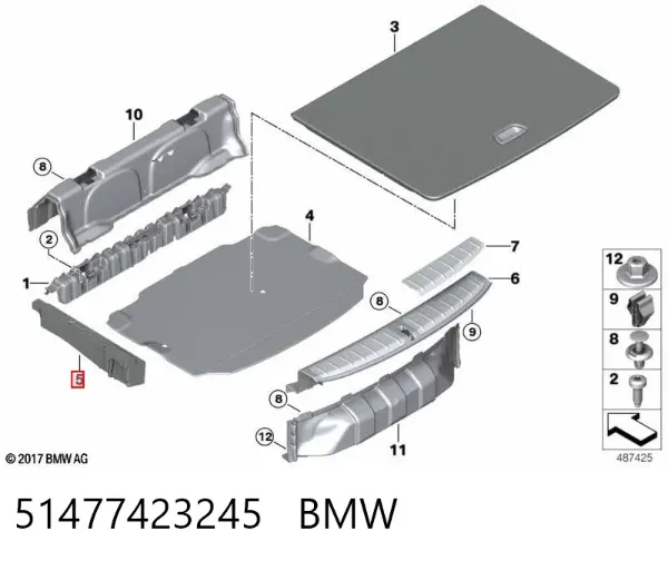  51477423245 BMW
