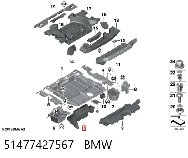  51477427567 BMW