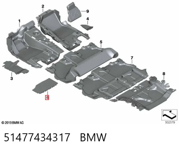  51477434317 BMW