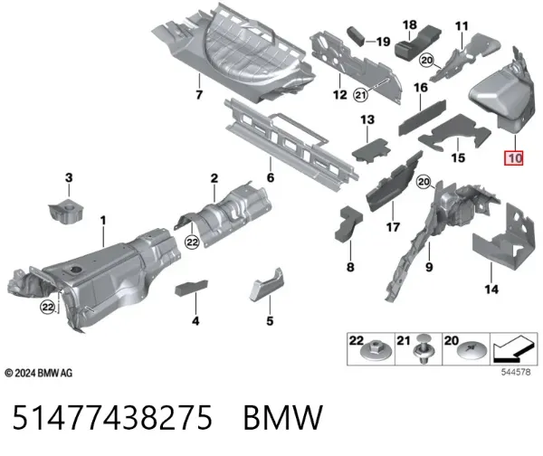  51477438275 BMW