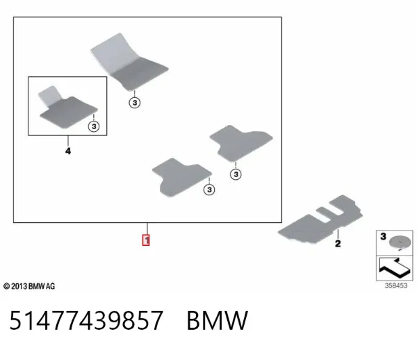  51477439857 BMW