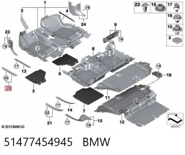  51477454945 BMW