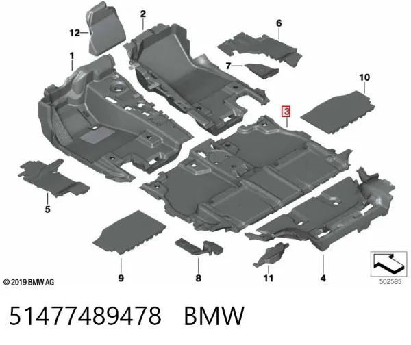  51477489478 BMW