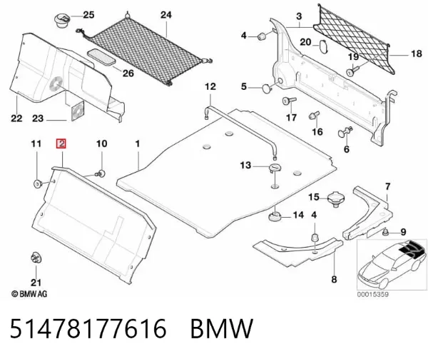  51478177616 BMW