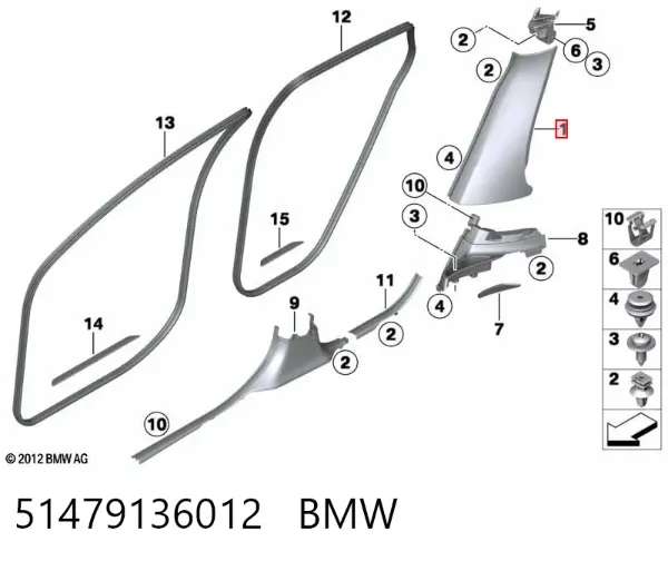  51479136012 BMW