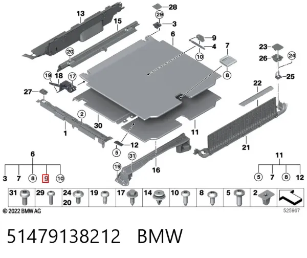  51479138212 BMW