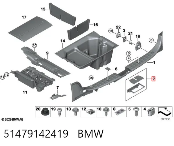  51479142419 BMW