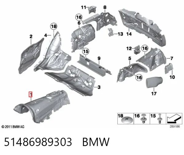  51486989303 BMW