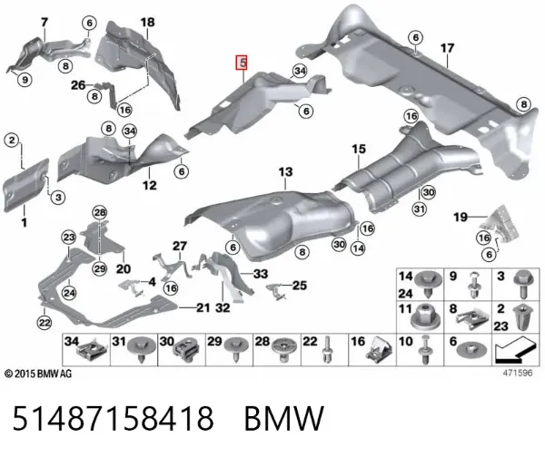  51487158418 BMW
