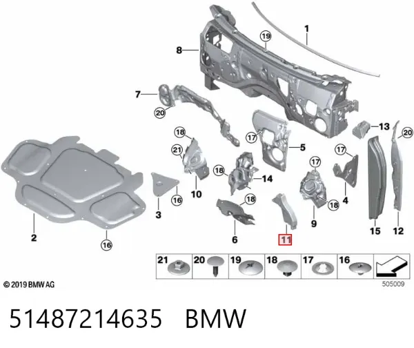  51487214635 BMW