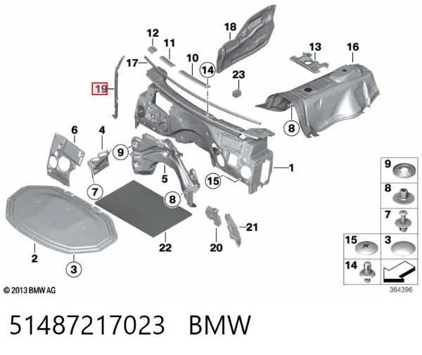  51487217023 BMW