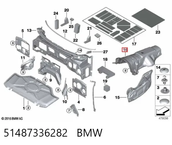 51487336282 BMW