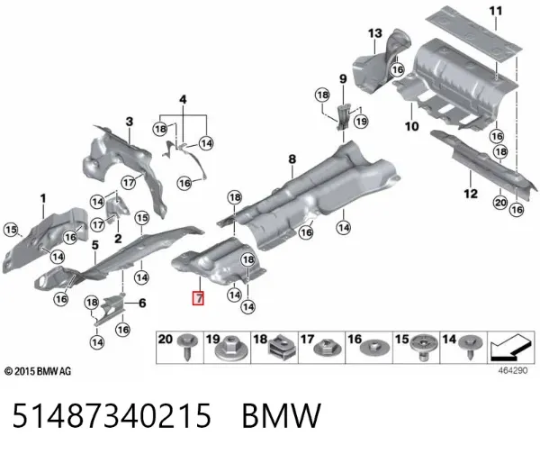  51487340215 BMW