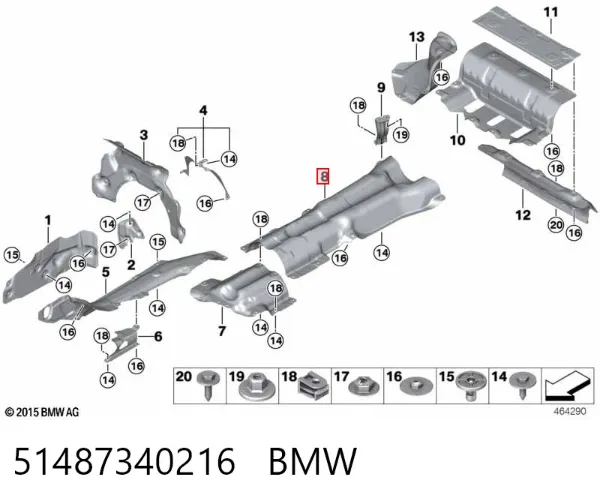  51487340216 BMW