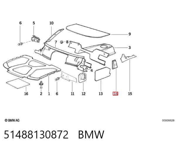  51488130872 BMW