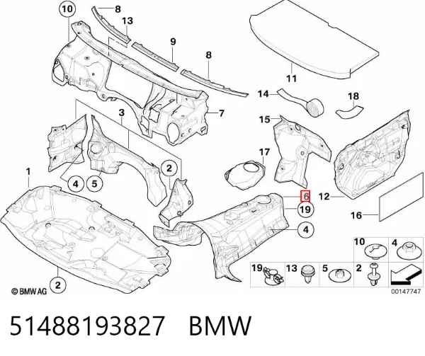  51488193827 BMW