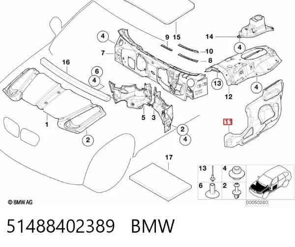  51488402389 BMW