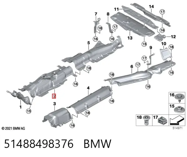  51488498376 BMW