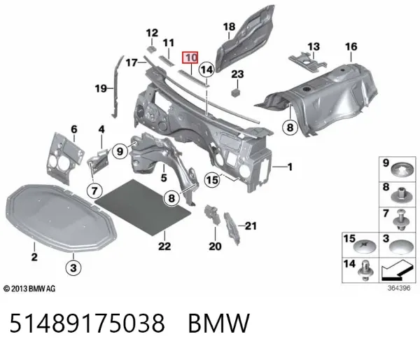  51489175038 BMW
