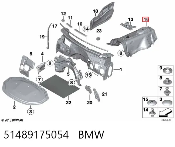  51489175054 BMW
