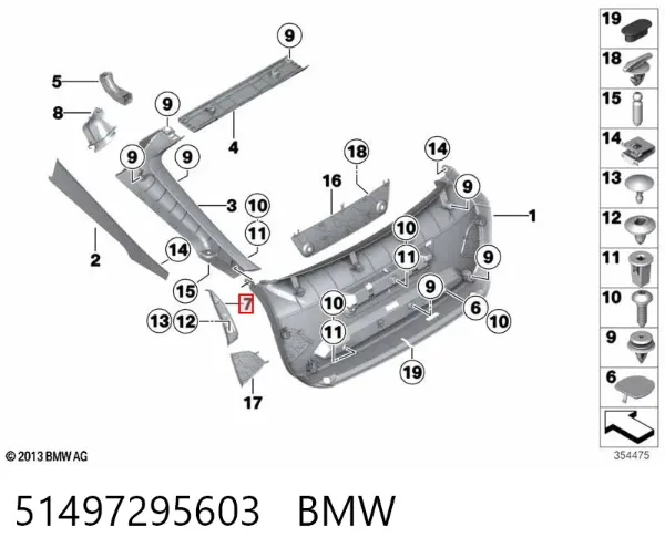  51497295603 BMW