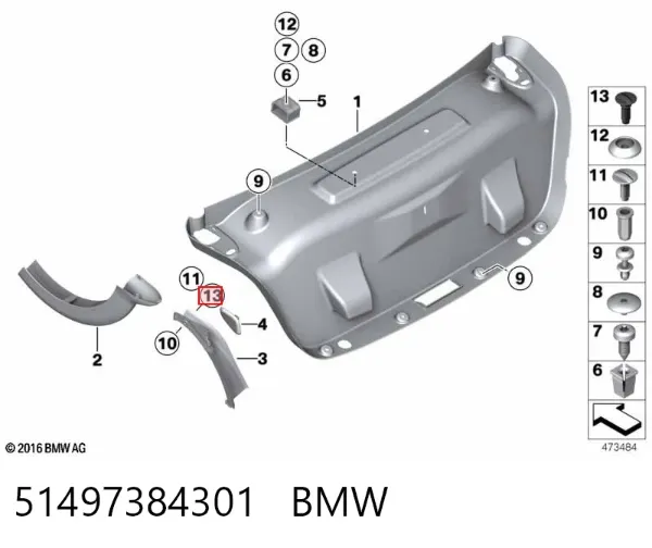  51497384301 BMW