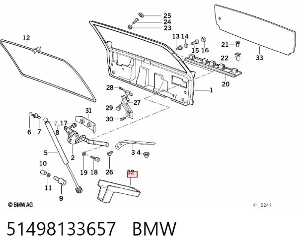  51498133657 BMW