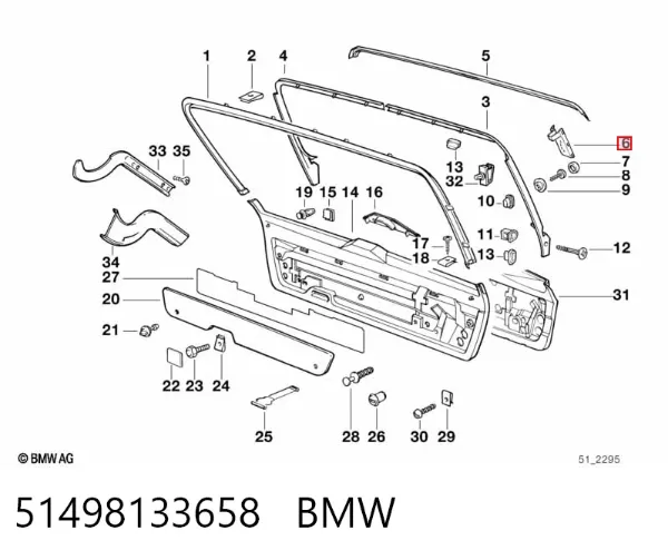  51498133658 BMW