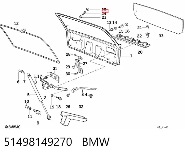  51498149270 BMW