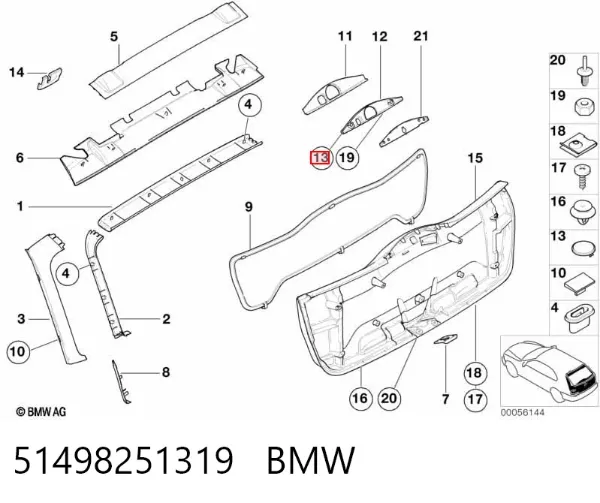  51498251319 BMW