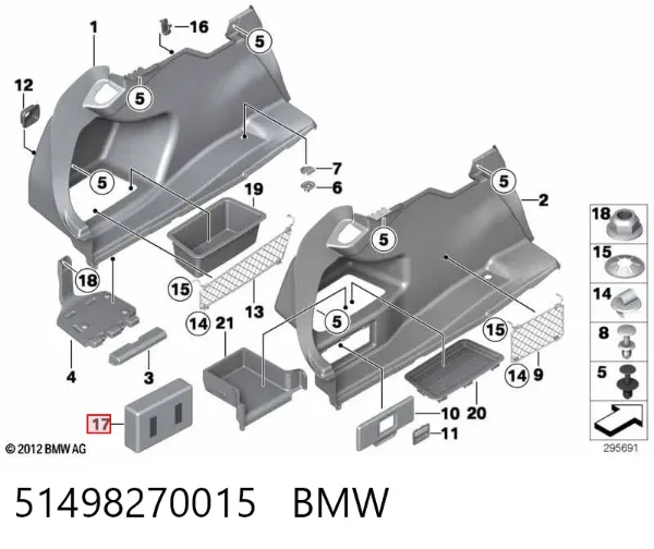  51498270015 BMW