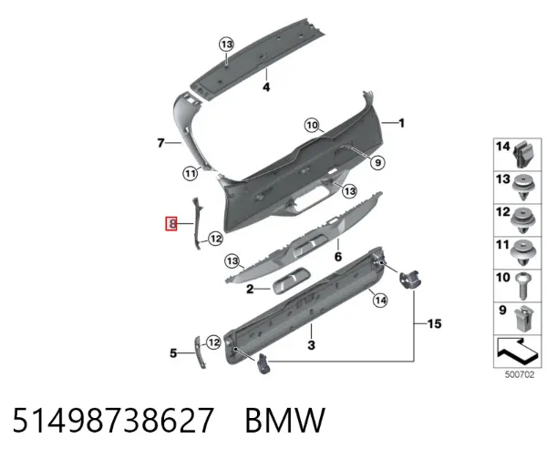 51498738627 BMW