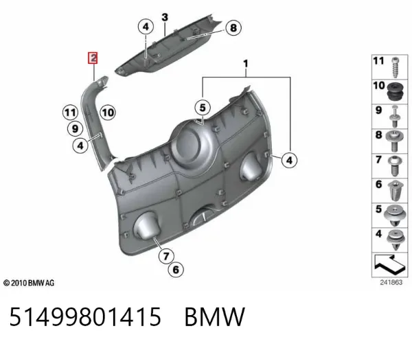  51499801415 BMW