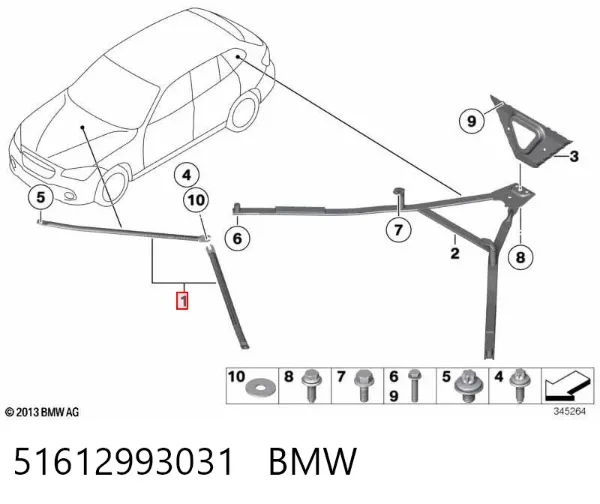  51612993031 BMW