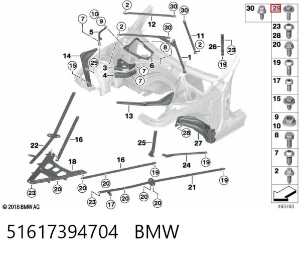  51617394704 BMW