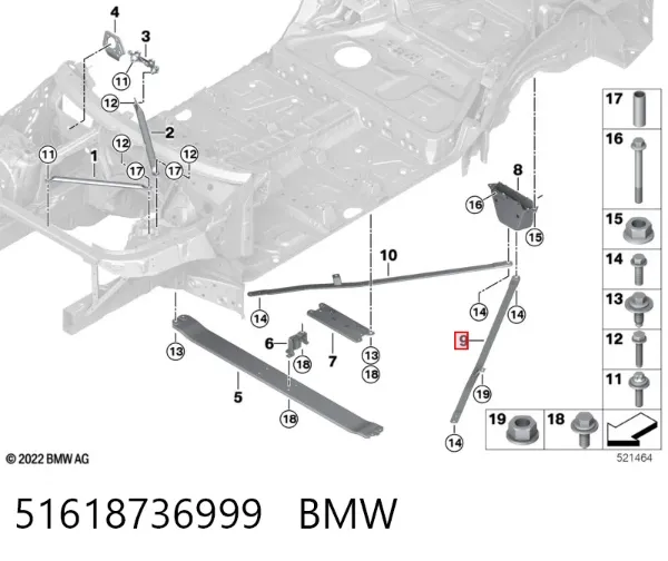  51618736999 BMW