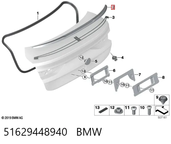  51629448940 BMW