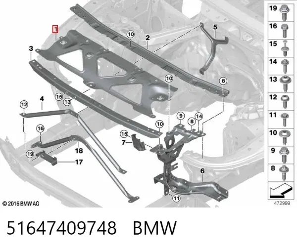  51647409748 BMW