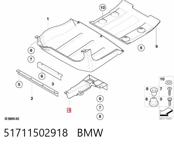  51711502918 BMW