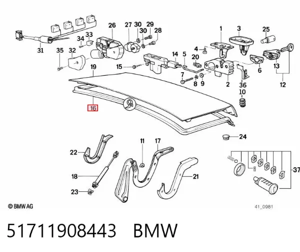  51711908443 BMW