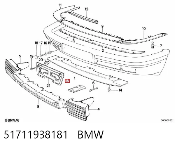  51711938181 BMW