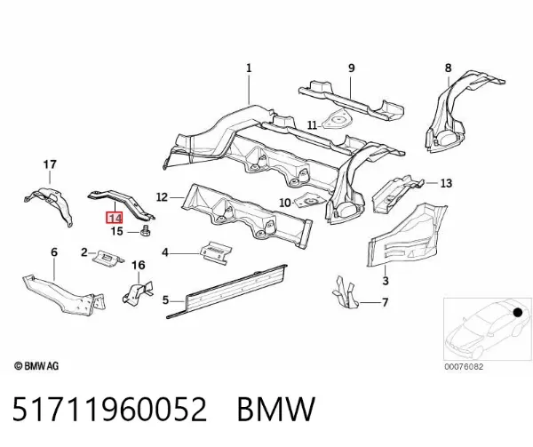  51711960052 BMW