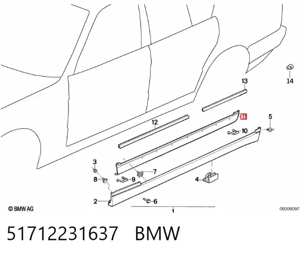 51712231637 BMW