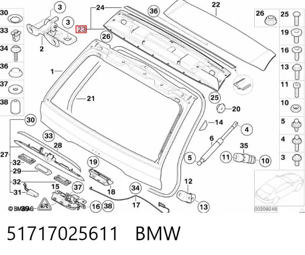 51717025611 BMW