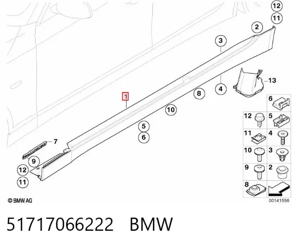  51717066222 BMW