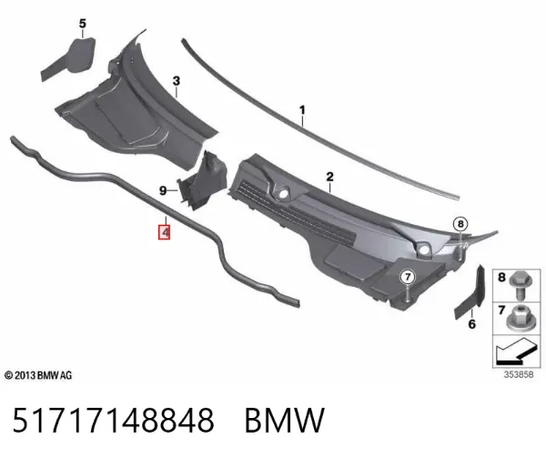  51717148848 BMW