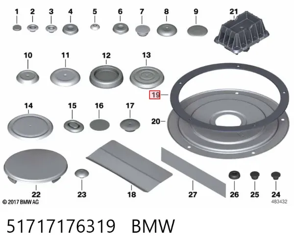 51717176319 BMW