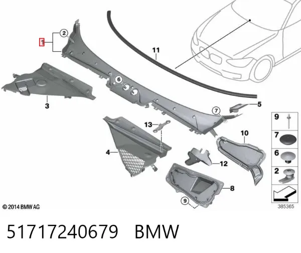  51717240679 BMW