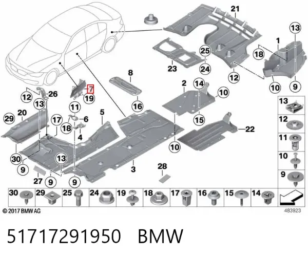  51717291950 BMW